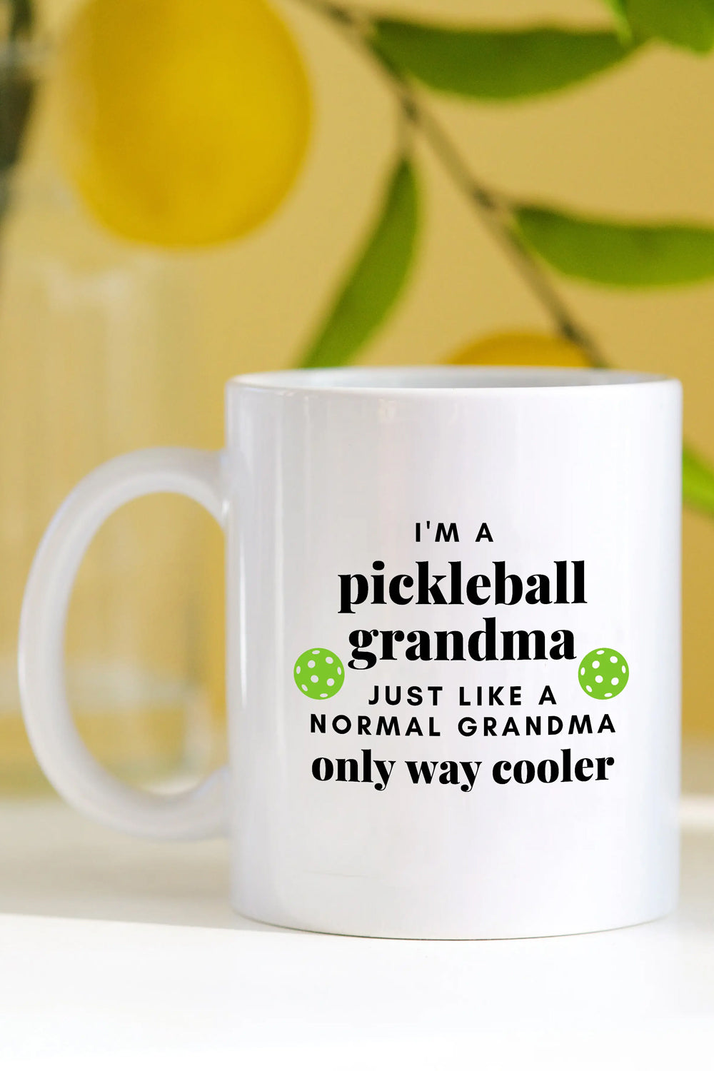Pickleball Mug Funny Coffee Cup Grandma | Makk Fashions