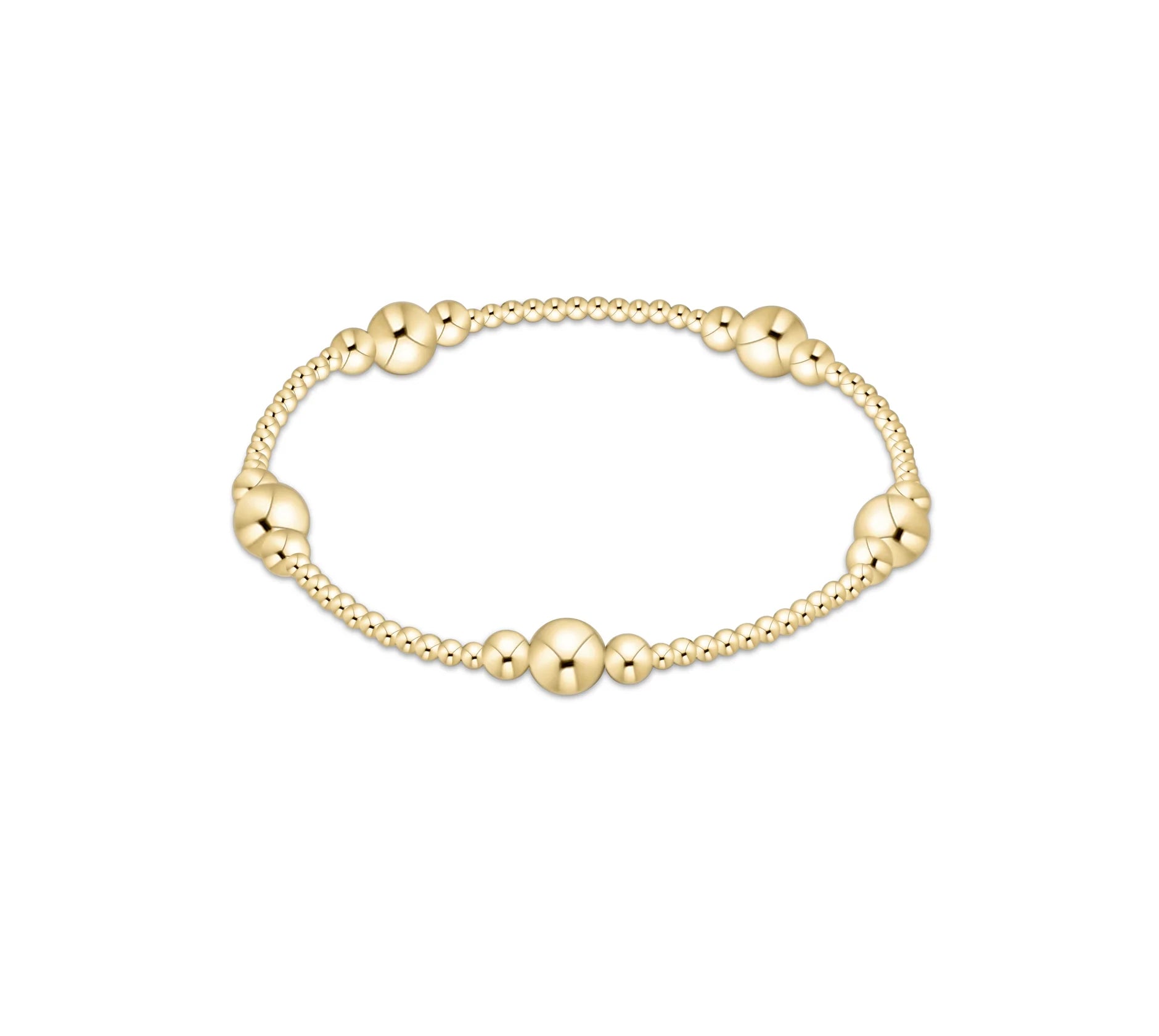 enewton: Purpose Gold 6mm Bead Bracelet