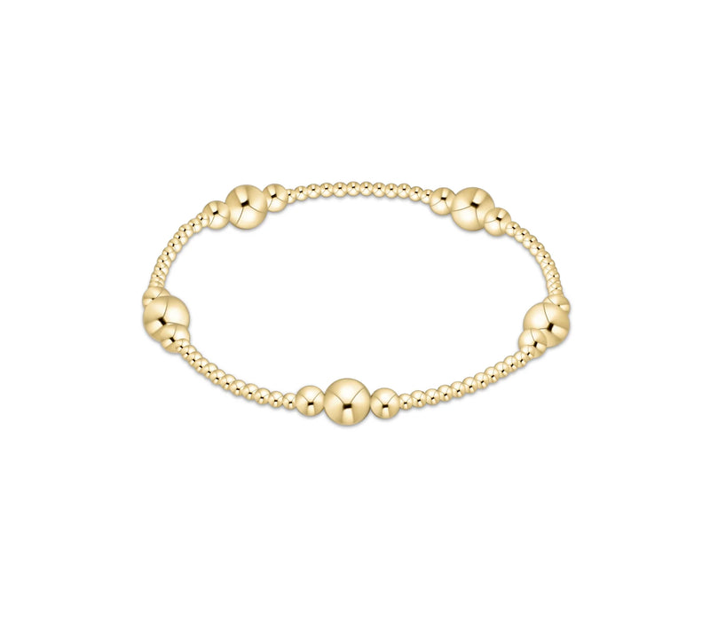 enewton: Purpose Gold 6mm Bead Bracelet