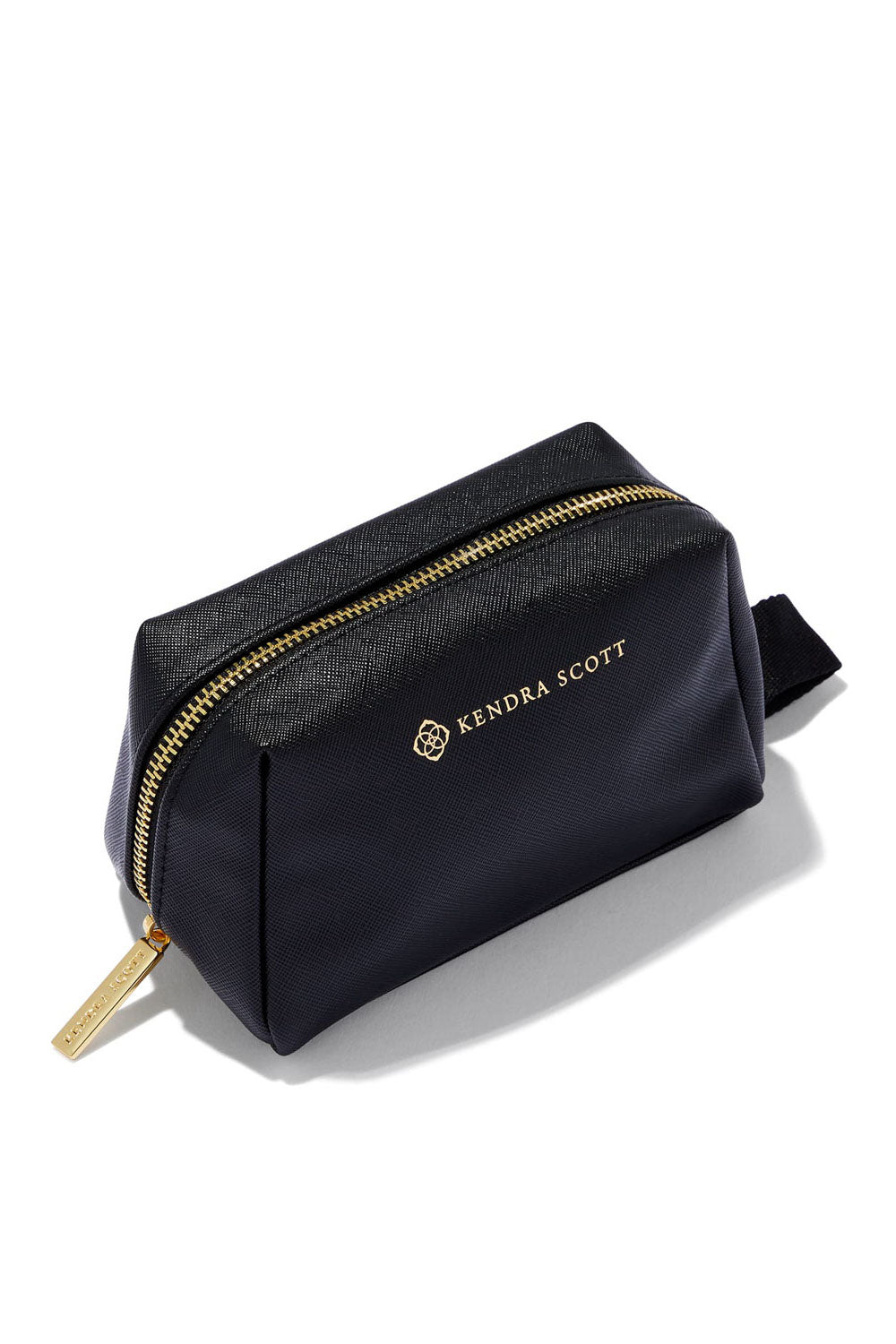 Kendra Scott: Small Cosmetic Zip Case - Black | Makk Fashions