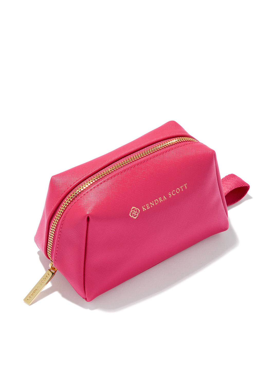 Kendra Scott: Small Cosmetic Zip Case - Hot Pink | Makk Fashions