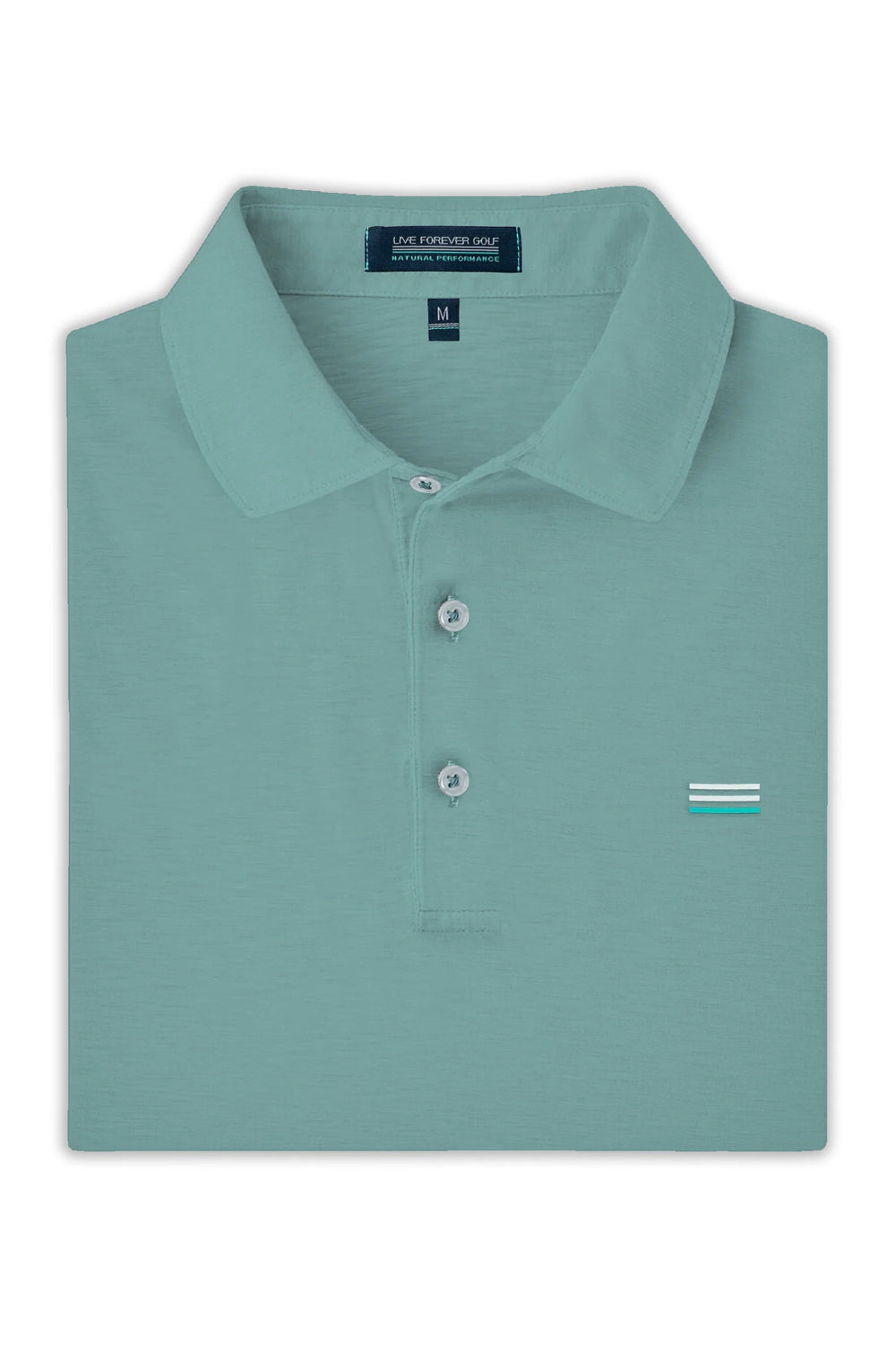 Live Forever Golf: Soft Landing Natural Performance Polo - Meadowbrook | Makk Fashions