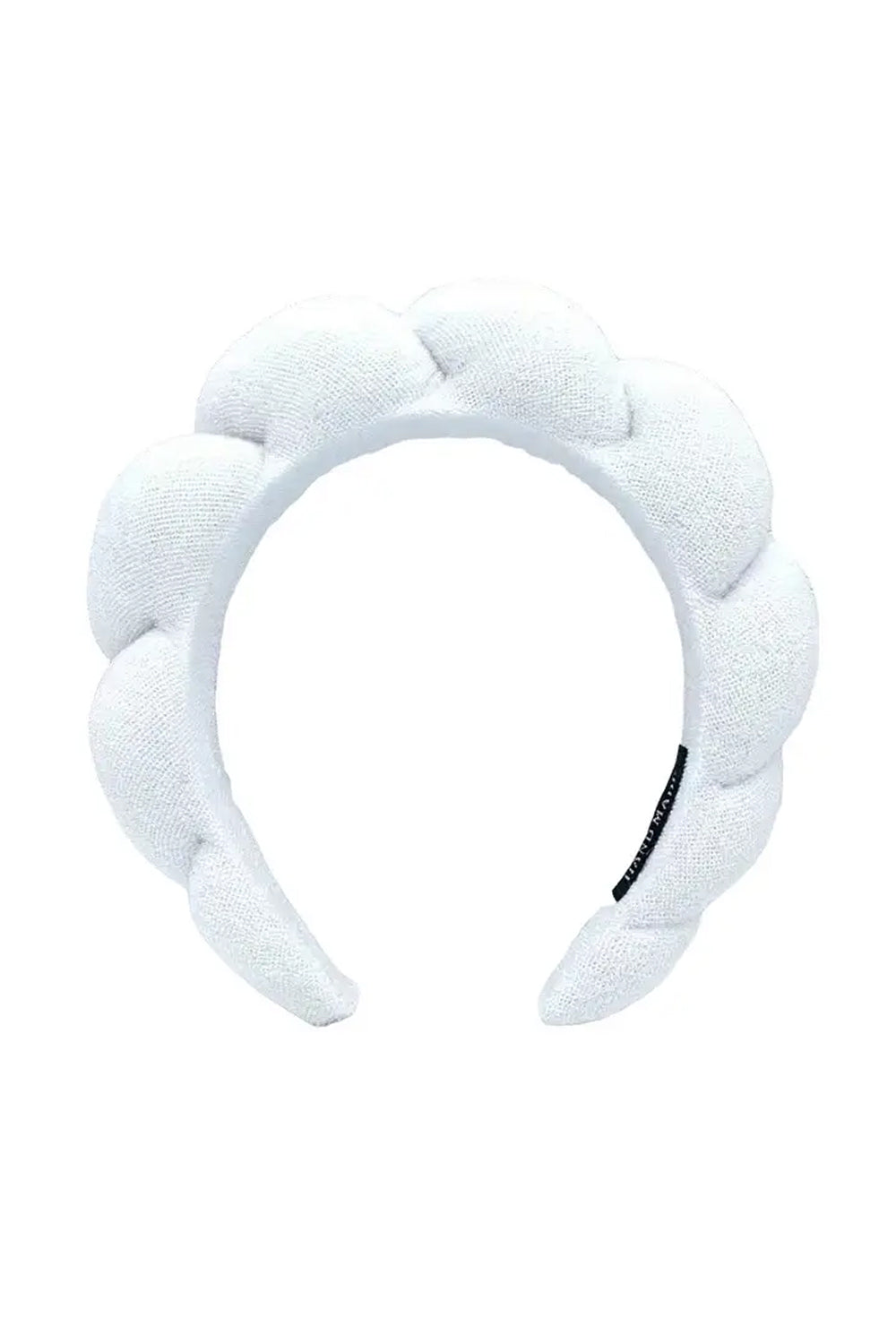 Spa Terry Cloth Headband - White | Makk Fashions