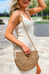 Summer Trends Straw Clutch - Khaki | Makk Fashions