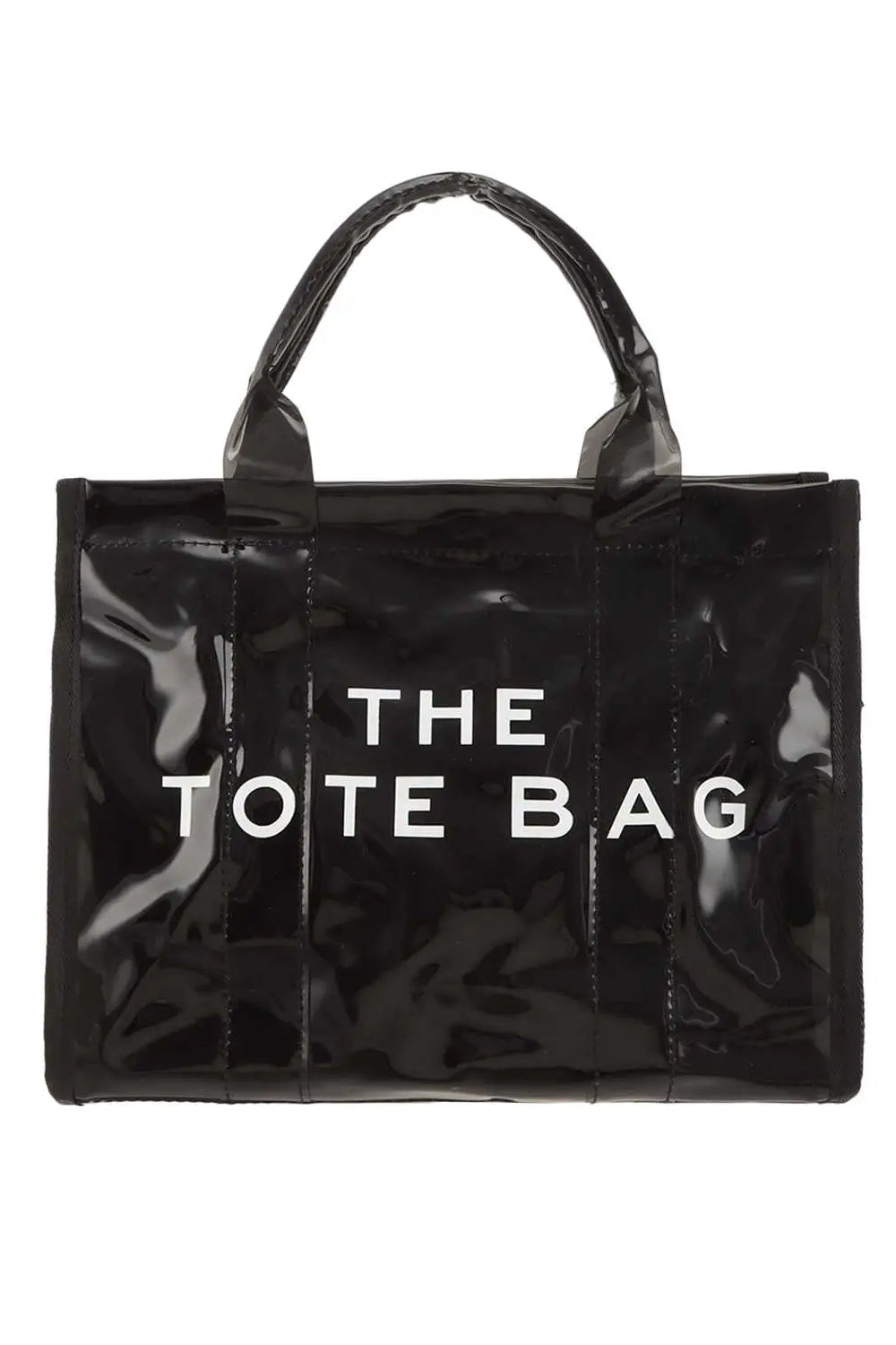 THE TOTE BAG Medium Crossbody Bag - Black | Makk Fashions