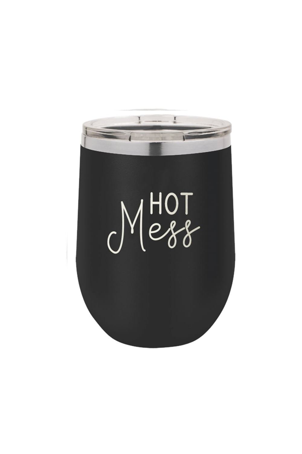 "Hot Mess" Insulated Tumbler - Black | Makk Fashions