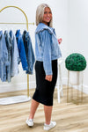 The Choice Is Yours Denim Jacket - Lt. Wash | Makk Fashions