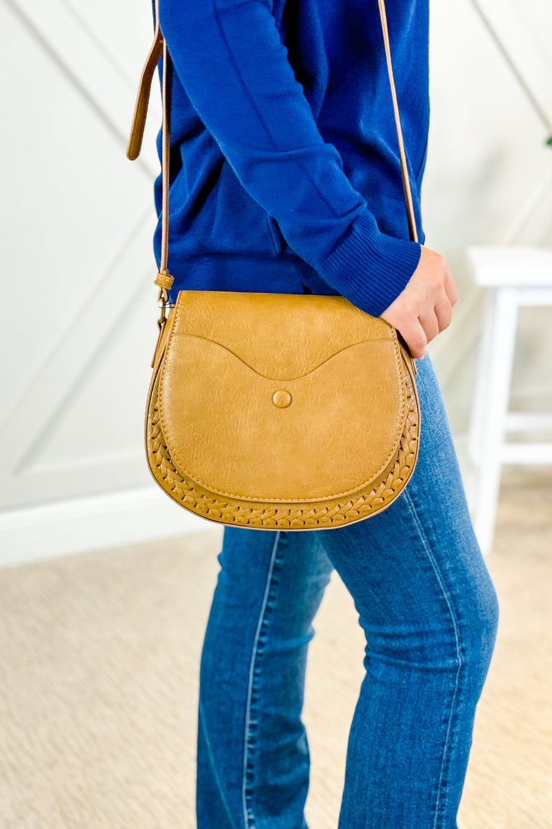The Jessica Crossbody Shoulder Bag Tan Makk Fashions