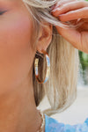 The Perfect Hoop Earrings 50mm - Gold | Makk Fashions