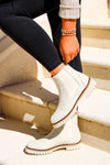 The Remi Ankle Boot - Cream | Makk Fashions