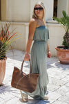 The Trish Tote Bag Set - Brown