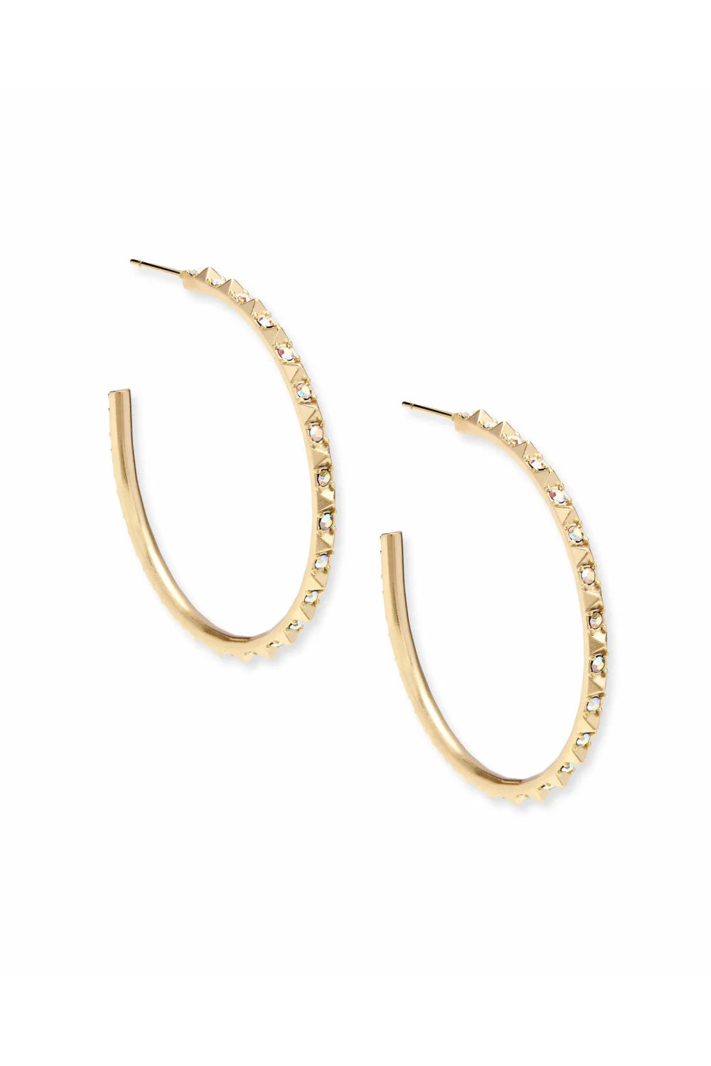 Kendra Scott: Veronica Hoop Earrings - Gold | Makk Fashions