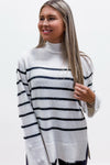 Z-Supply: Fin Stripe Sweater - Sea Salt | Makk Fashions