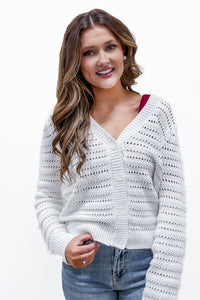 Z-Supply: Romance Cardigan - Sea Salt | Makk Fashions