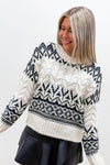 Z Supply: Garland Fairisle Sweater - Sea Salt | Makk Fashions