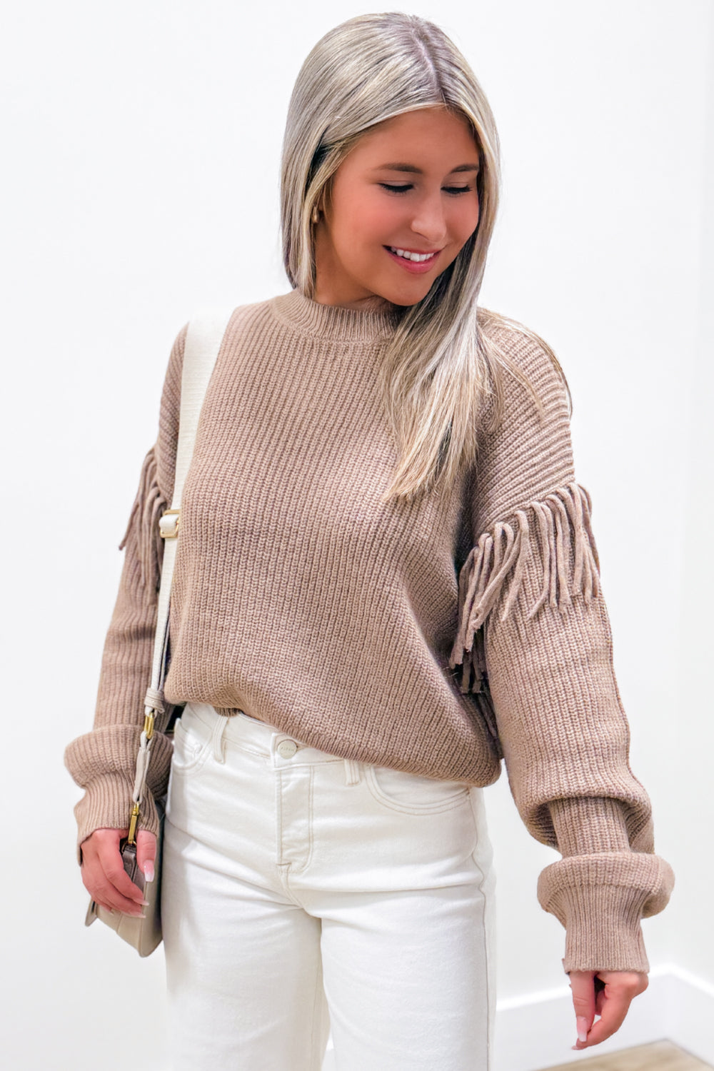 Z-Supply: On The Fringe Sweater - Campfire | Makk Fashions