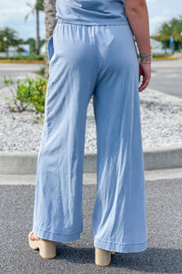 Z Supply: Scout Jersey Denim Pant - Washed Indigo | Makk Fashions