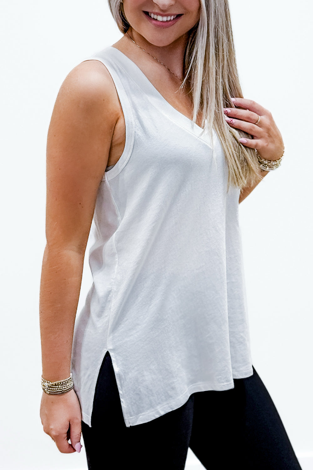 Z Supply: The Californian Tank - White | Makk Fashions