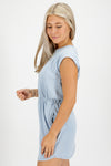 Z Supply: Paxton Knit Denim Dress - Washed Indigo | Makk Fashions