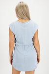 Z Supply: Paxton Knit Denim Dress - Washed Indigo | Makk Fashions