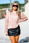 Z Supply: Blushing Love Sweater - Soft Pink | Makk Fashions