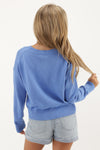 Z Supply: Coast To Coast Sweater - Bay Blue