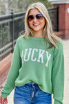 Z Supply: Cooper Lucky Sweater - Matcha | Makk Fashions