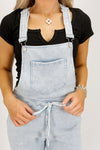 Z Supply: Knit Denim Overalls - Washed Indigo | Makk Fashions