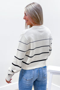 Z Supply: Milan Stripe Sweater - Natural | Makk Fashions