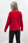 Z Supply: Sienna Merry Sweater - Haute Red | Makk Fashions