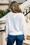 Z Supply: Sienna Vacay Sweater - White | Makk Fashions