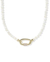 Kendra Scott: Emery Beaded Strand Necklace - Ivory MOP