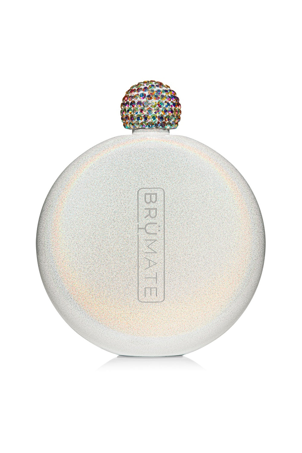BruMate: Glitter Flask | Ice White