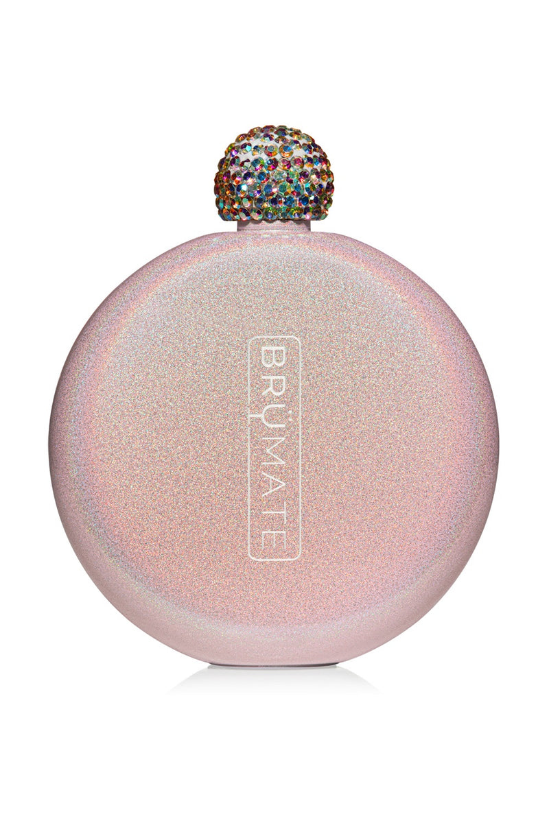 BruMate: Glitter Flask | Blush
