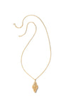 Kendra Scott: Abbie Long Pendant Necklace - Gold | Makk Fashions