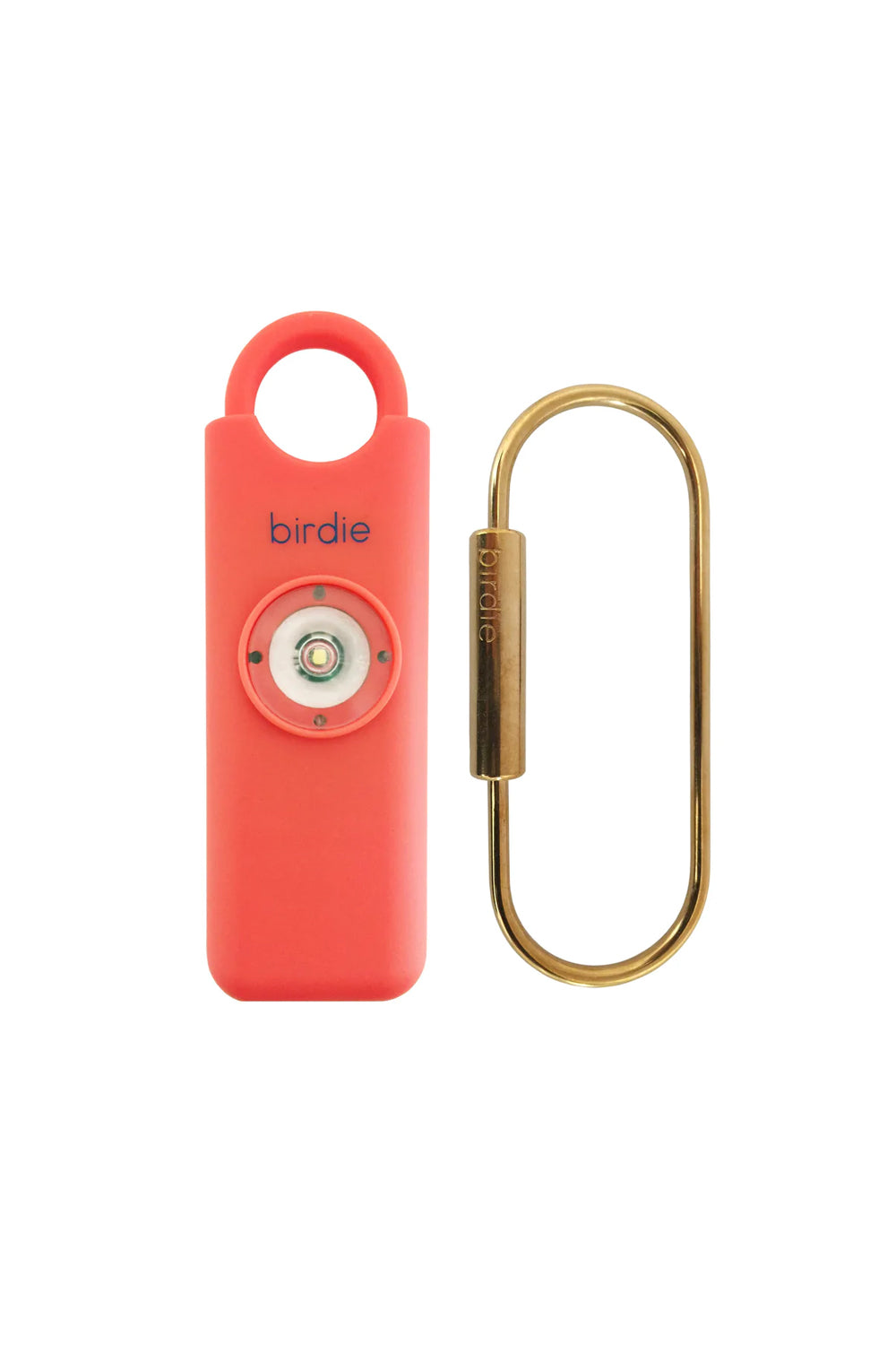 She's Birdie: Alarm Keychain - Coral | Makk Fashions