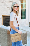 All Up to You Short Sleeve V-Neck Crop Top - Lt. Taupe | Makk Fashions