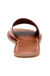 Matisse: Cabana Leather Slide Sandal - Brick | Makk Fashions