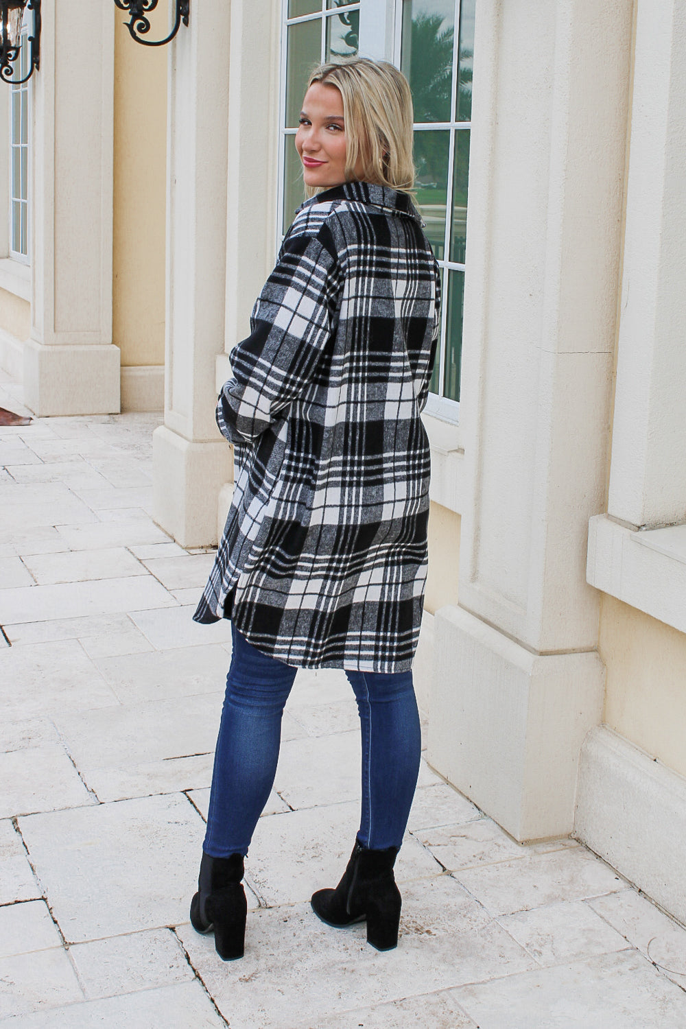 How to Style a Flannel Shirt Dress