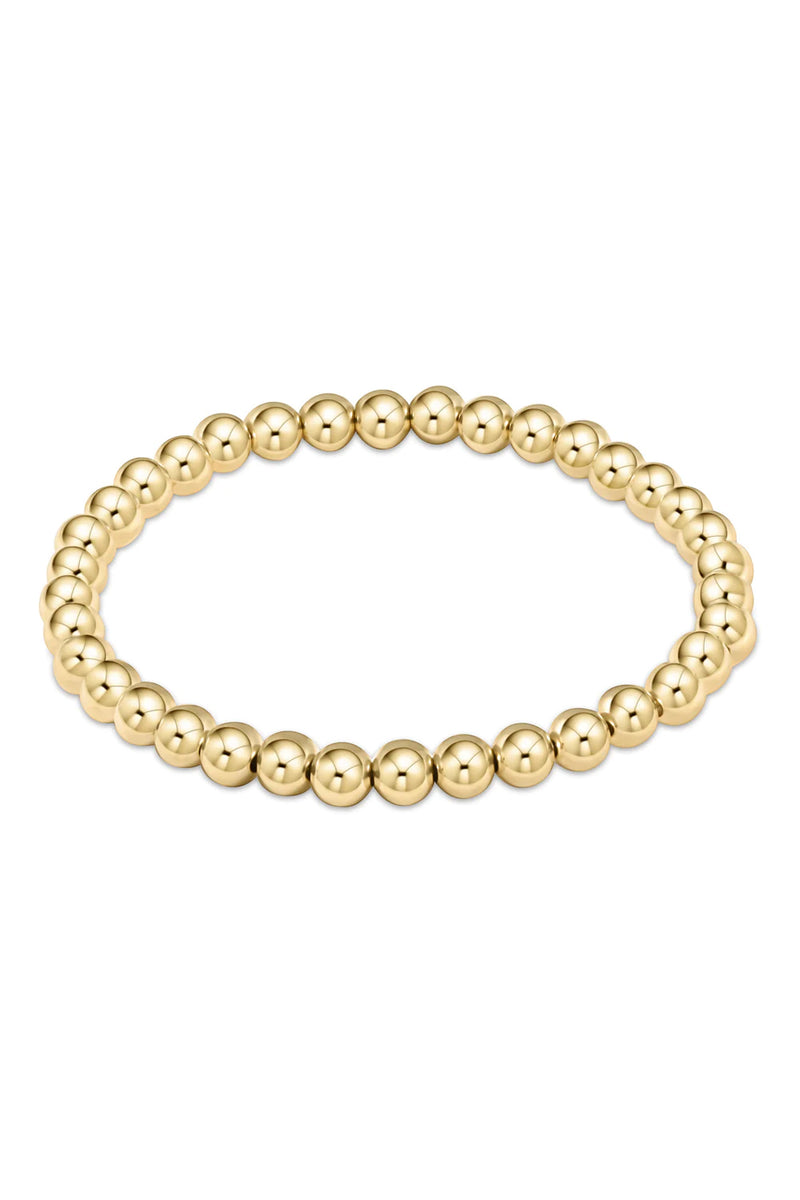 enewton: Classic 5mm Bead Bracelet - Gold | Makk Fashions