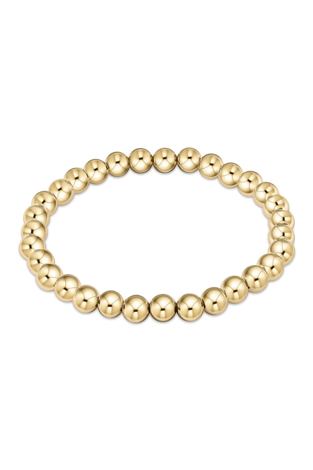 enewton: Classic 6mm Bead Bracelet - Gold | Makk Fashions