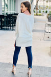 Cozier Autumns Boat Neck Sweater - Ivory | Makk Fashions