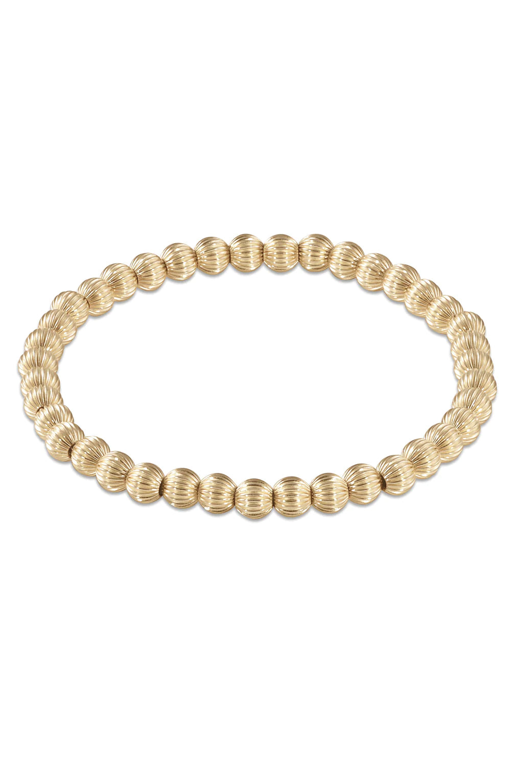 enewton: Dignity  5mm Bead Bracelet - Gold | Makk Fashions