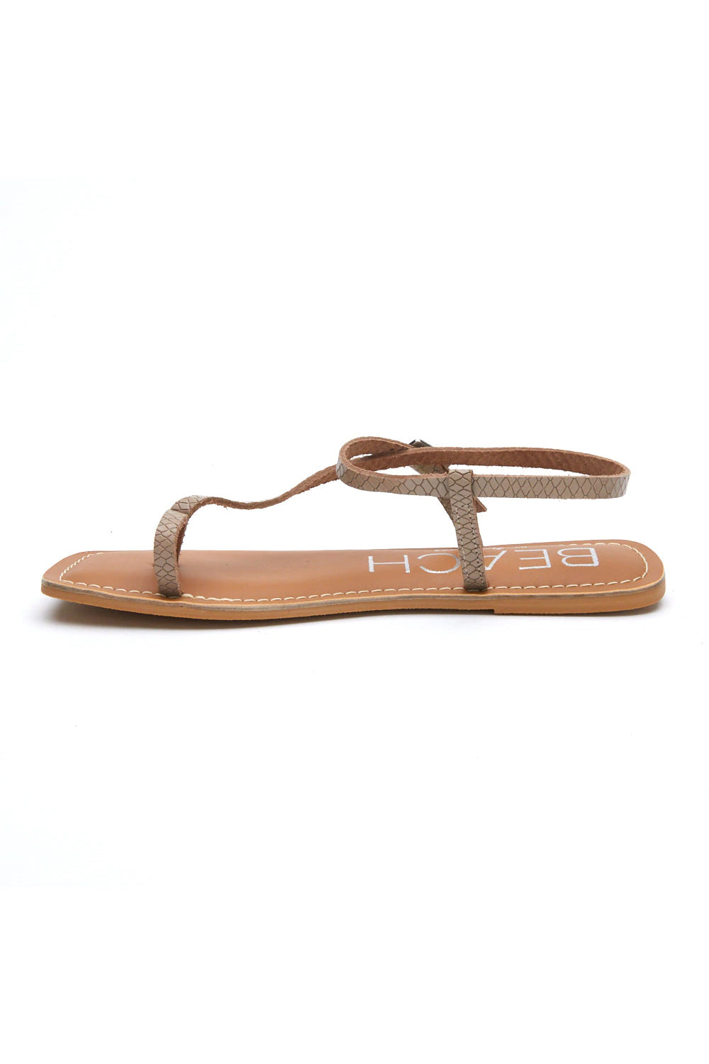 Matisse: Gelato Toe-Loop Sandal - Taupe | Makk Fashions