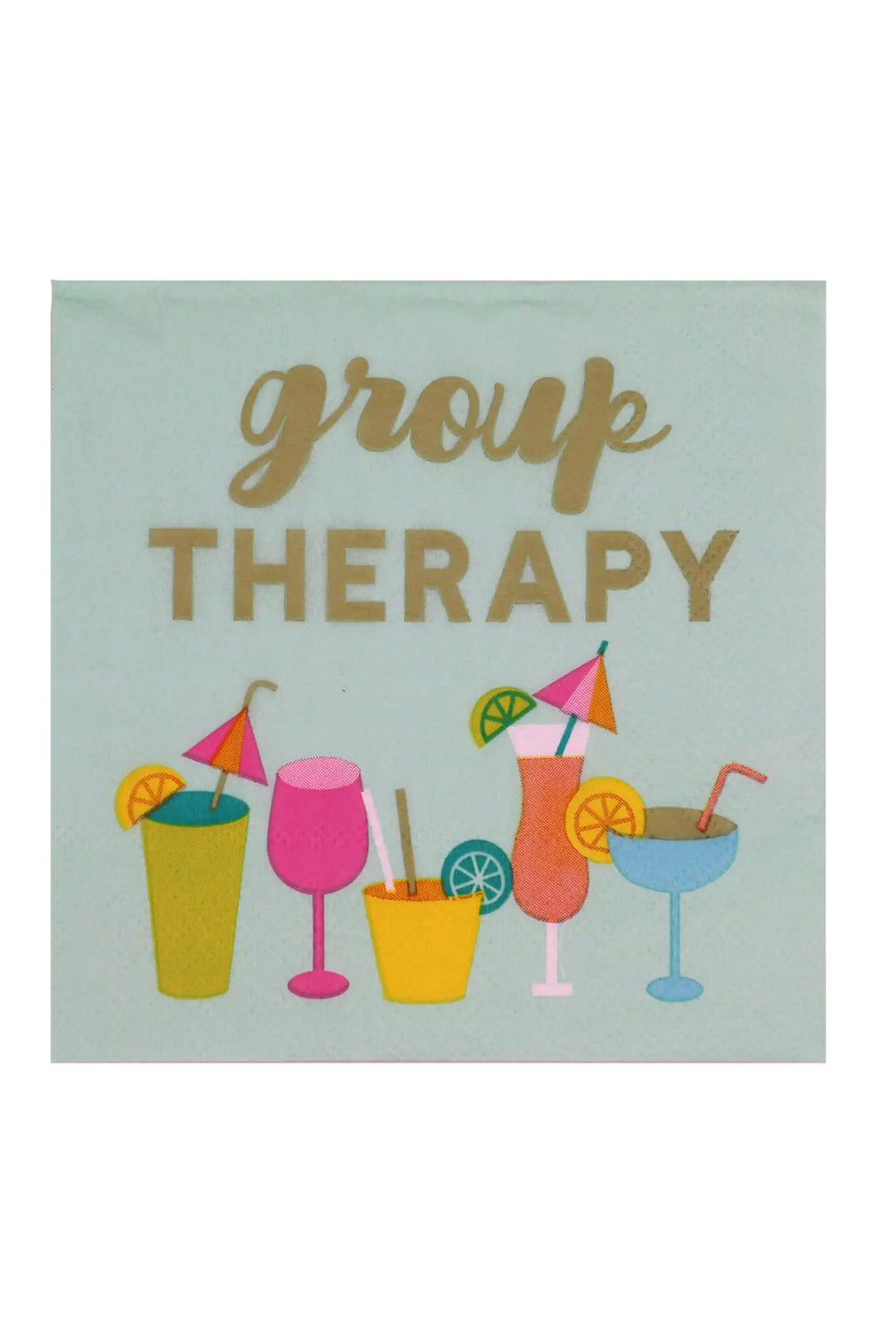 Group Therapy Cocktail Napkins | Makk Fashions