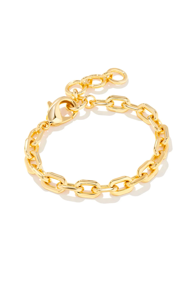 Kendra Scott: Korinne Chain Bracelet - Gold | Makk Fashions