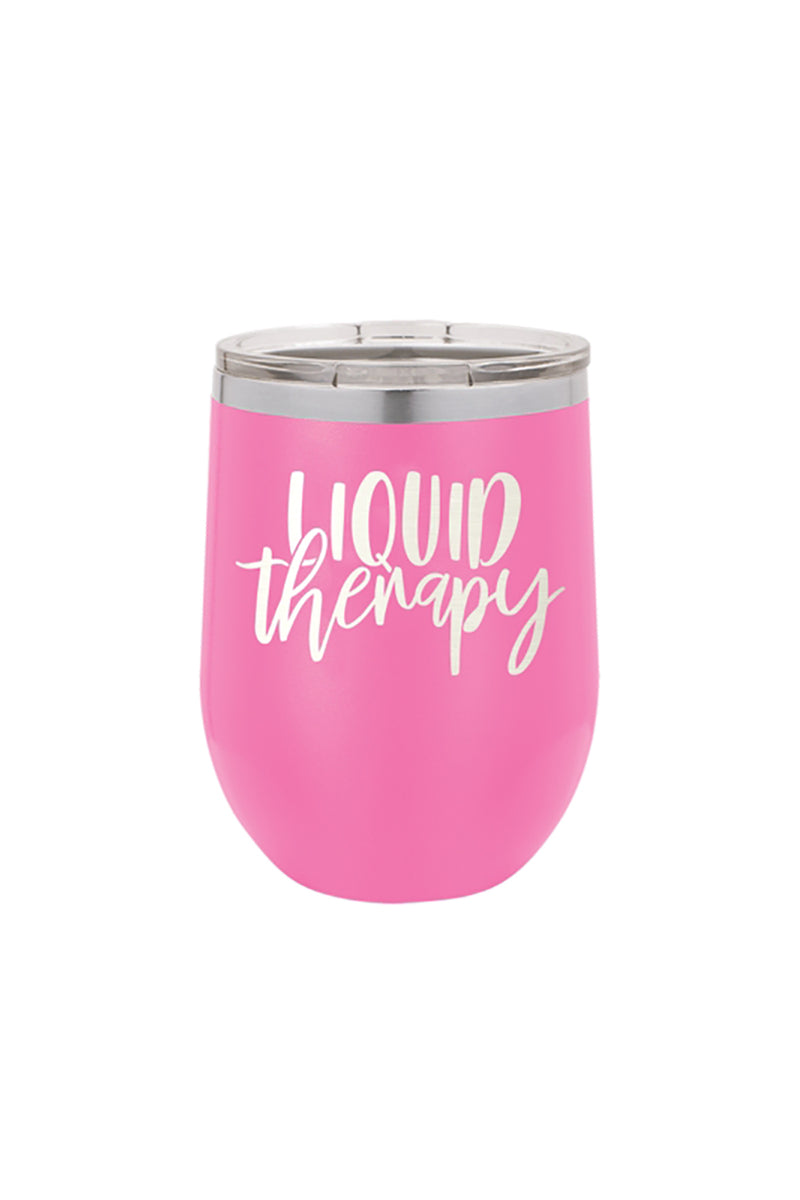 Liquid Therapy Insulated Tumbler - Pink | Makk Fashions
