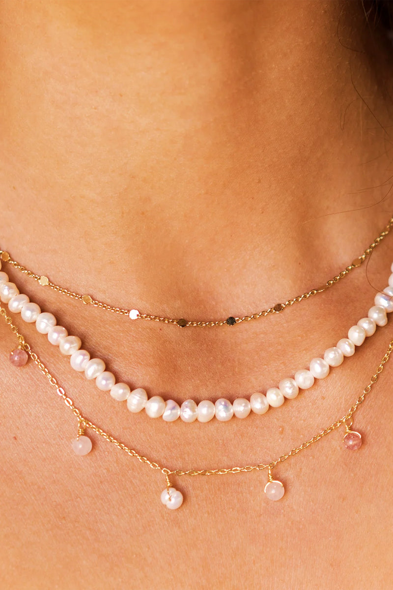 Lotus & Luna : Love Dewdrop Necklace | Makk Fashions
