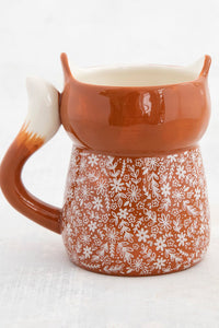 Natural Life: Cozy Fox Folk Art Mug | Makk Fashions