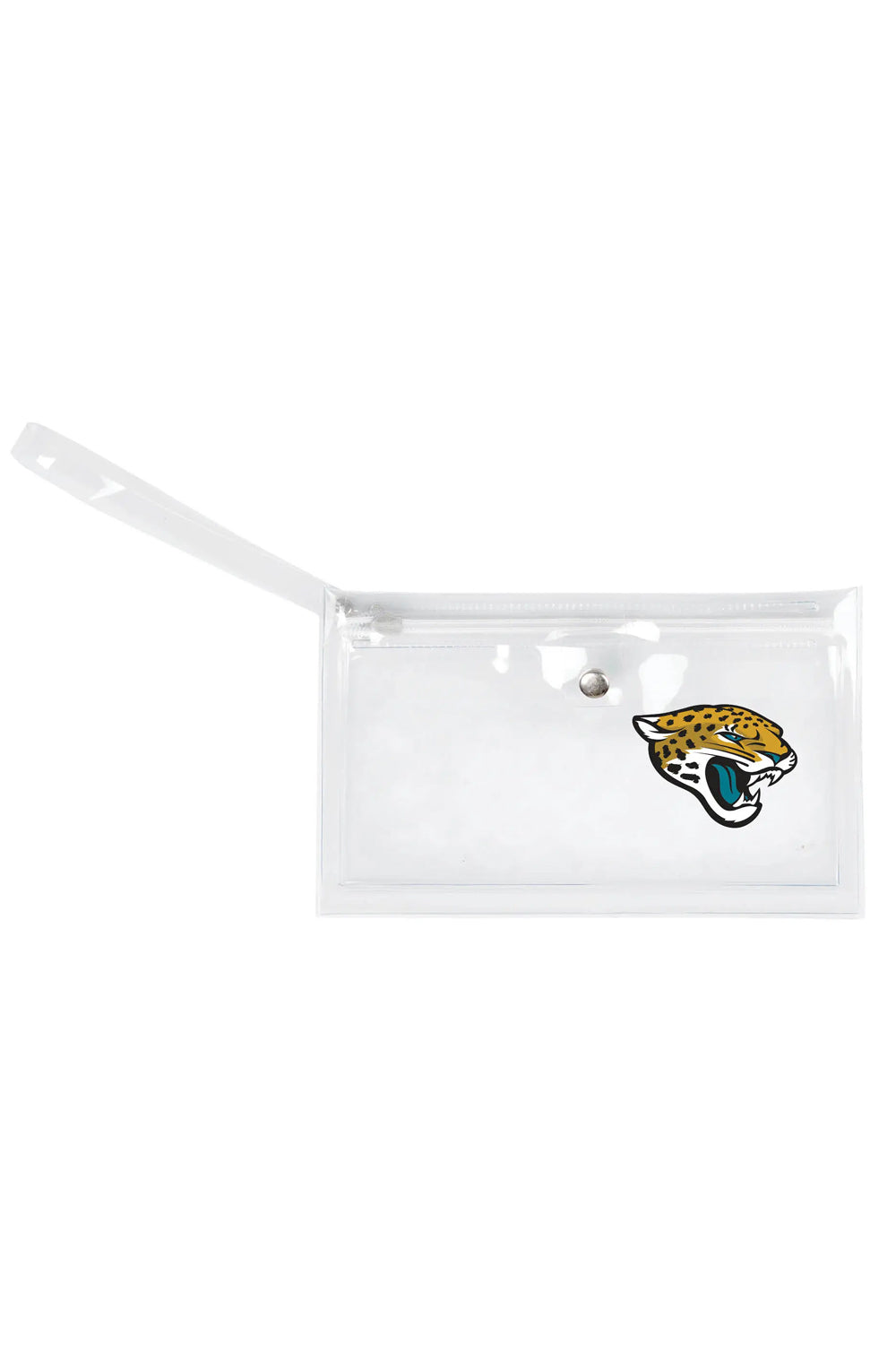 NFL Jacksonville Jaguars Clear Wristlet | Makk Fashions